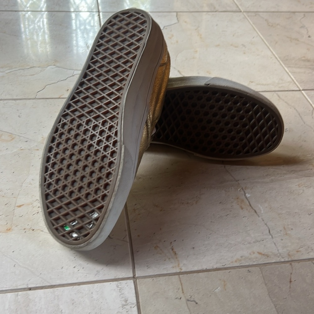 Gold Vans - Picture 5 of 5